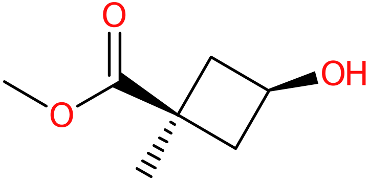 CAS: 626238-08-2 | cis-Methyl 3-hydroxy-1-methyl-cyclobutanecarboxylate, NX55734