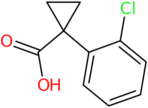 CAS: 122143-19-5 | 1-(2-Chlorophenyl)cyclopropanecarboxylic acid, >97%, NX17983