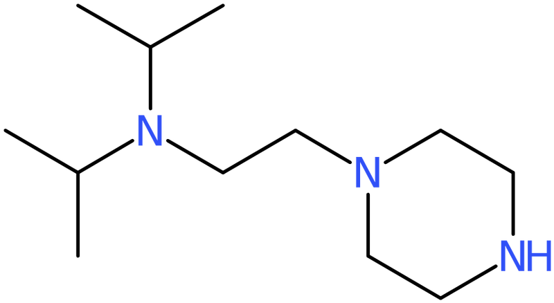 CAS: 59955-93-0 | 1-{2-[Bis(isopropyl)amino]ethyl}piperazine, >97%, NX54454