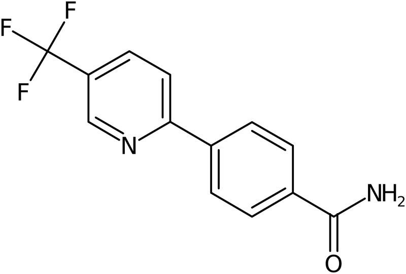4-[5-(Trifluoromethyl)pyridin-2-yl]benzamide, >95%, NX74656