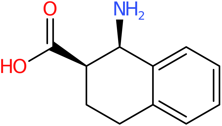 CAS: 888407-44-1 | cis-1-Amino-1,2,3,4-tetrahydro-2-naphthalenecarboxylic acid, NX67132