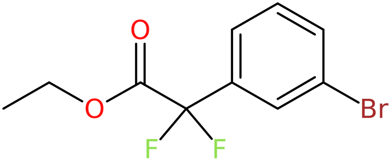 CAS: 885068-75-7 | Ethyl 2-(3-Bromophenyl)-2,2-difluoroacetate, NX66254