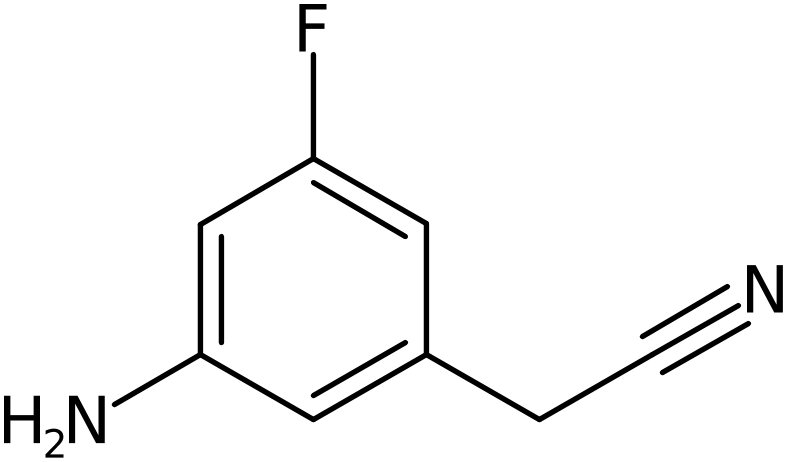 (3-Amino-5-fluorophenyl)acetonitrile, >95%, NX74728