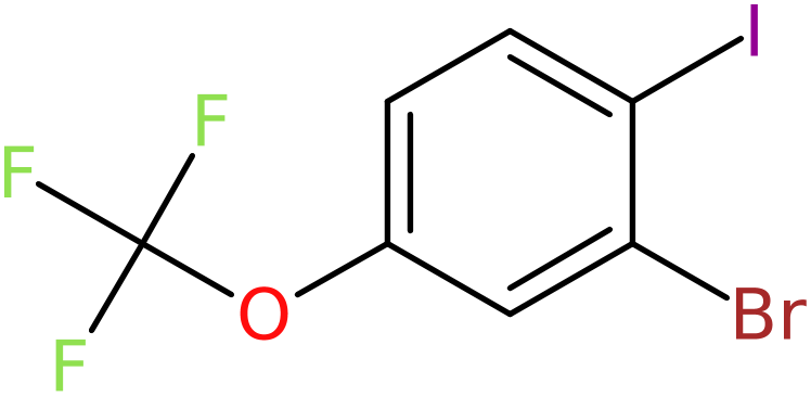 CAS: 883546-30-3 | 2-Bromo-1-iodo-4-(trifluoromethoxy)benzene, NX66138