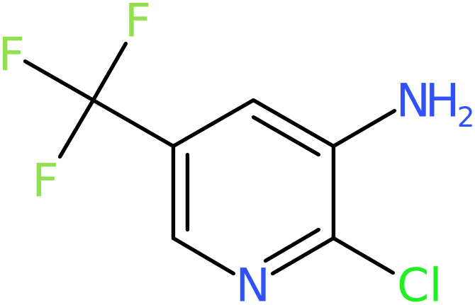 CAS: 72587-18-9 | 2-Chloro-5-(trifluoromethyl)pyridin-3-amine, >98%, NX59711