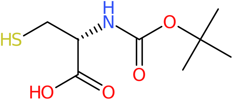 CAS: 20887-95-0 | N-Boc-L-cysteine, >97%, NX33784