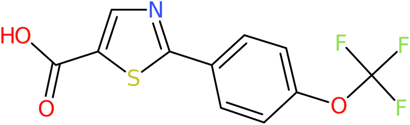 CAS: 886370-20-3 | 2-[4-(Trifluoromethoxy)phenyl]thiazole-5-carboxylic acid, NX66637