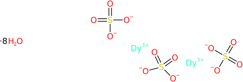 CAS: 10031-50-2 | Dysprosium(III) sulphate octahydrate, >99.9%, NX10390
