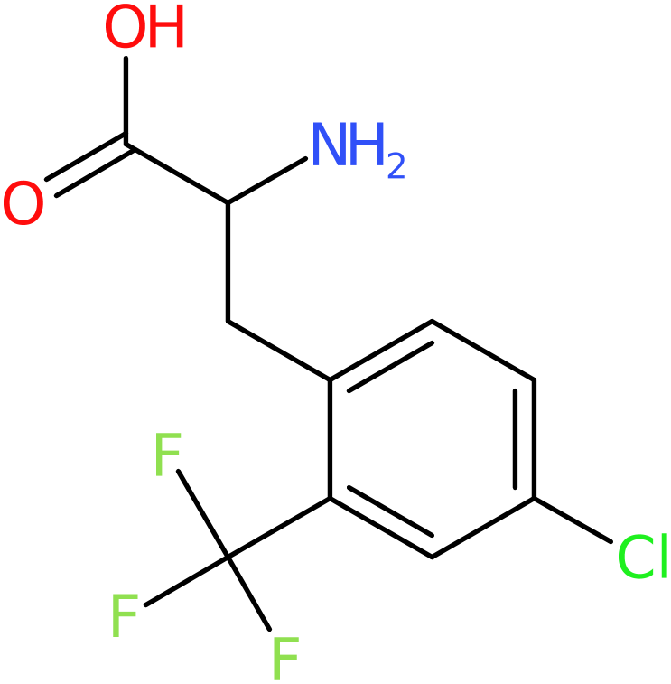 CAS: 1259965-55-3 | 4-Chloro-2-(trifluoromethyl)-DL-phenylalanine, NX19303
