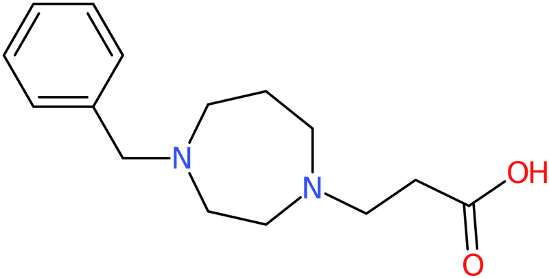 CAS: 874801-03-3 | 3-(4-Benzylhomopiperazin-1-yl)propanoic acid, NX65613