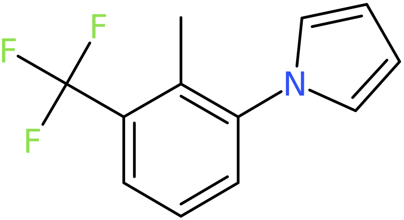 1-[2-Methyl-3-(trifluoromethyl)phenyl]-1H-pyrrole, NX74525