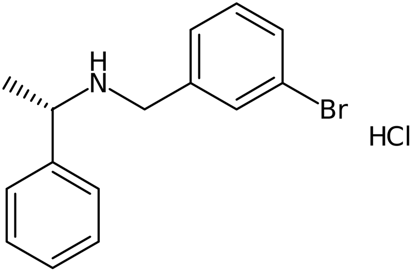 (1S)-N-[(3-Bromophenyl)methyl]-1-phenyl-ethanamine hydrochloride, NX74181