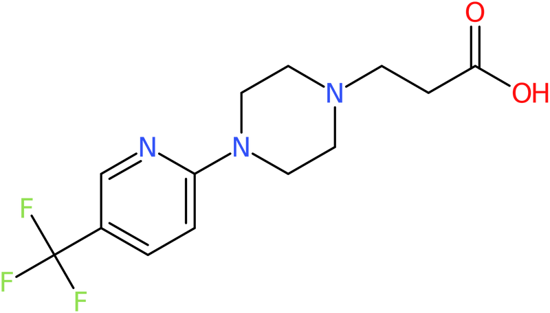 CAS: 1031929-07-3 | 3-{4-[5-(Trifluoromethyl)pyridin-2-yl]piperazin-1-yl}propanoic acid, NX11853