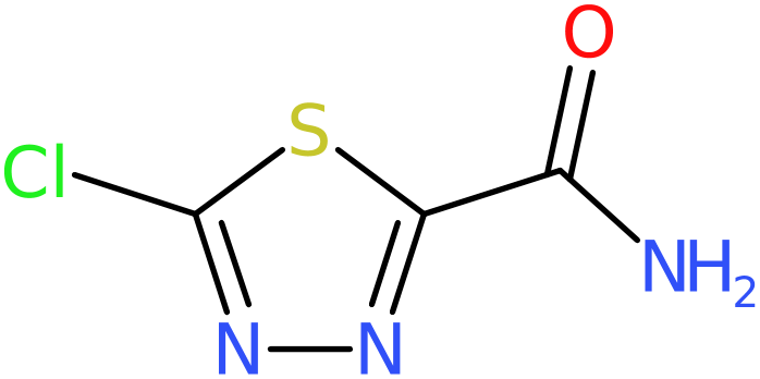 CAS: 64837-52-1 | 5-Chloro-1,3,4-thiadiazole-2-carboxamide, NX56732