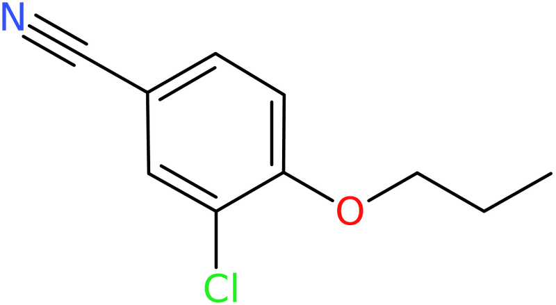 CAS: 1216124-05-8 | 3-Chloro-4-propoxybenzonitrile, >95%, NX17777