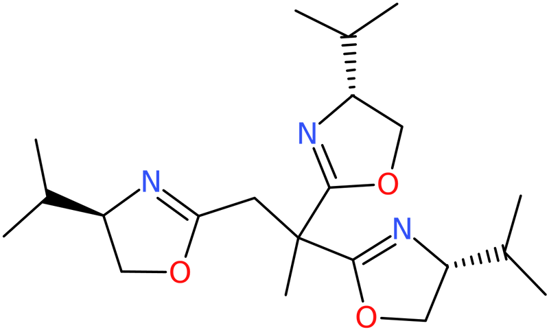 1,2,2-Tris[(R)-4-isopropyl-4,5-dihydro-2-oxazolyl]propane, NX74141
