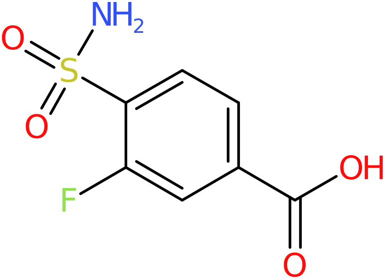 CAS: 244606-37-9 | 3-Fluoro-4-sulphamoylbenzoic acid, NX37243