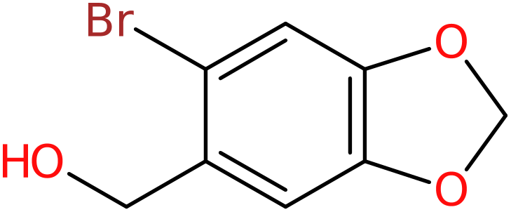 CAS: 6642-34-8 | (6-Bromo-2H-1,3-benzodioxol-5-yl)methanol, >95%, NX57423