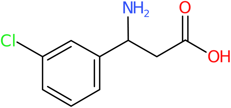 CAS: 68208-21-9 | 3-Amino-3-(3-chlorophenyl)-propionic acid, NX58078