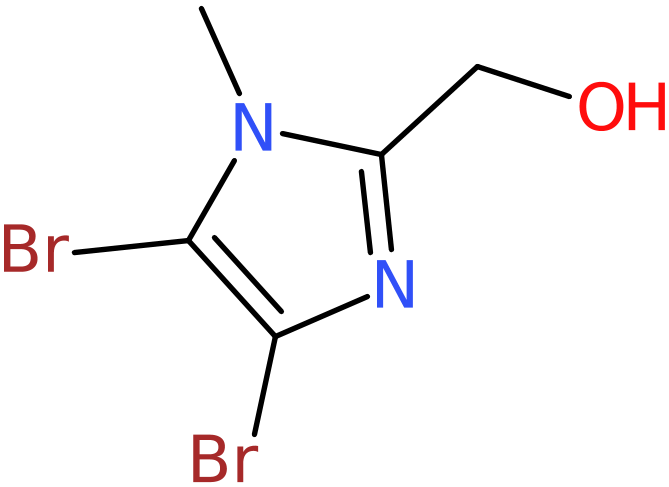 CAS: 881997-90-6 | (4,5-Dibromo-1-methyl-1H-imidazol-2-yl)methanol, >95%, NX66045