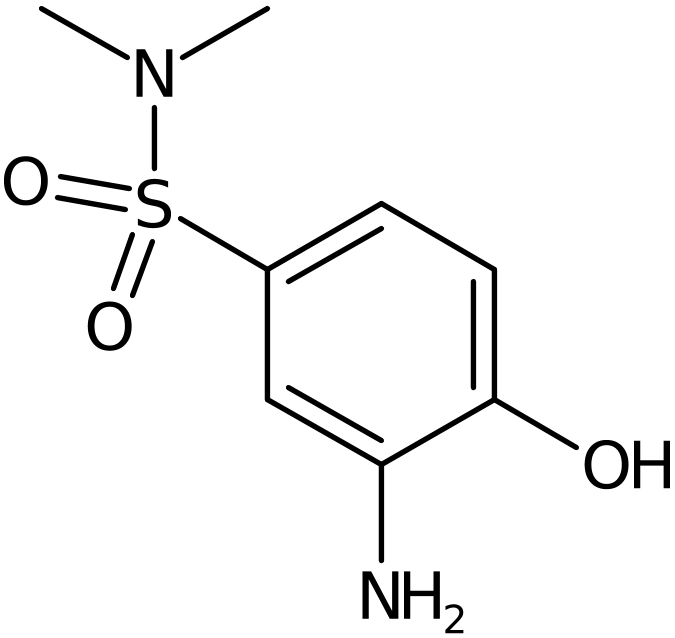 CAS: 24962-75-2 | 3-Amino-4-hydroxy-N,N-dimethylbenzenesulphonamide, >95%, NX37512