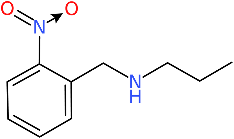 [(2-Nitrophenyl)methyl](propyl)amine, >95%, NX74338