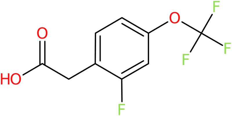 CAS: 1240256-95-4 | 2-Fluoro-4-(trifluoromethoxy)phenylacetic acid, >98%, NX18624