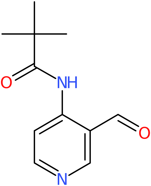 CAS: 86847-71-4 | 2,2-Dimethyl-N-(3-formylpyridin-4-yl)propanamide, NX64977