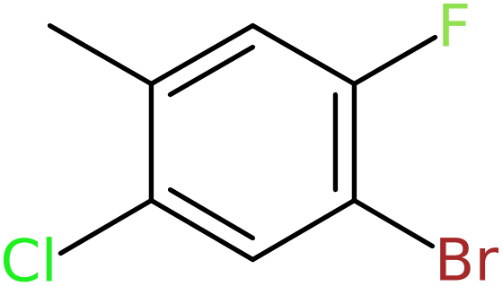 CAS: 93765-83-4 | 4-Bromo-2-chloro-5-fluorotoluene, >99%, NX69852