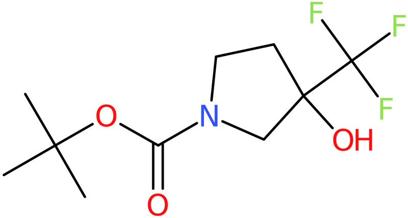 CAS: 644970-36-5 | tert-Butyl 3-hydroxy-3-(trifluoromethyl)pyrrolidine-1-carboxylate, >95%, NX56641