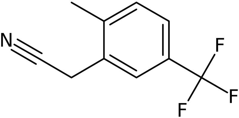 CAS: 1000513-69-8 | 2-Methyl-5-(trifluoromethyl)phenylacetonitrile, >98%, NX10165