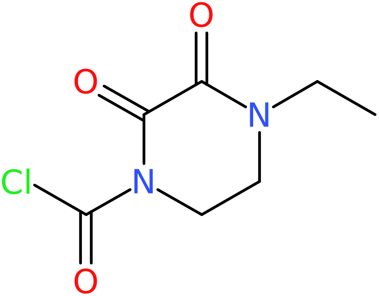 CAS: 59703-00-3 | 2,3-Dioxo-4-ethylpiperazine-1-carbonyl chloride, NX54342
