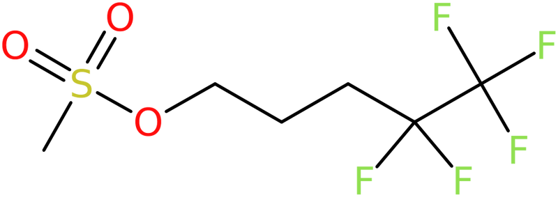 CAS: 252947-01-6 | 4,4,5,5,5-Pentafluoropentyl methanesulphonate, NX37800