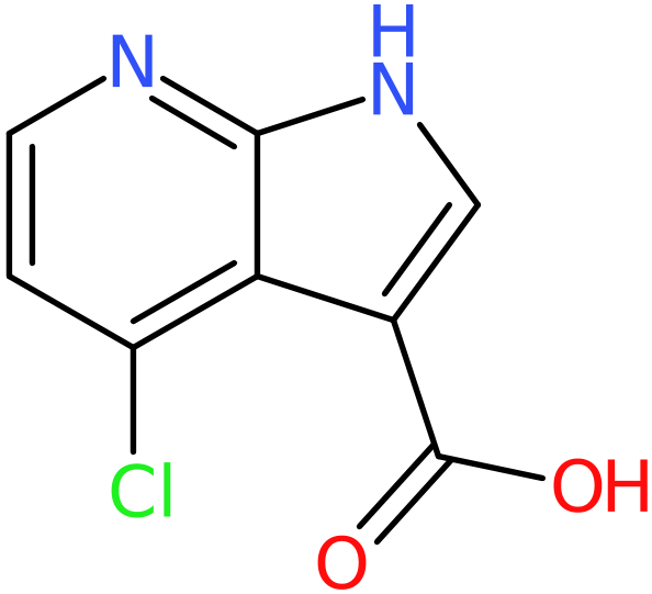 CAS: 1000340-37-3 | 4-Chloro-1H-pyrrolo[2,3-b]pyridine-3-carboxylic acid, >95%, NX10134