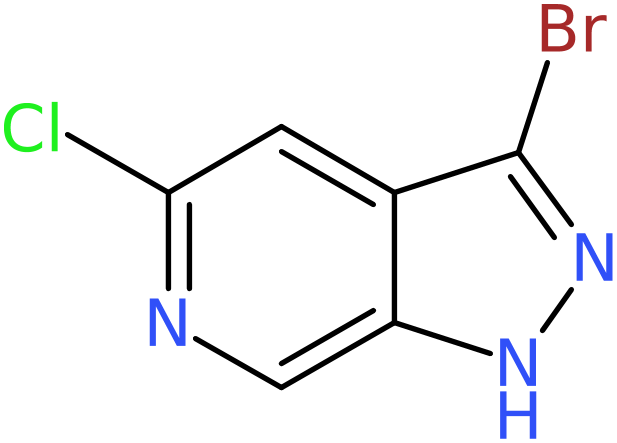 CAS: 245325-30-8 | 3-Bromo-5-chloro-1H-pyrazolo[3,4-c]pyridine, NX37287