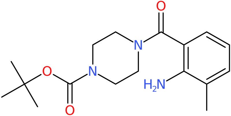 CAS: 1379527-01-1 | tert-Butyl 4-[(2-amino-3-methylphenyl)carbonyl]piperazine-1-carboxylate, NX22836