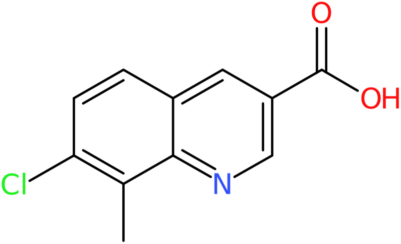 CAS: 948290-52-6 | 7-Chloro-8-methylquinoline-3-carboxylic acid, NX70430