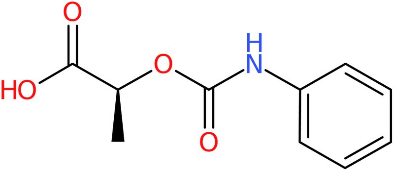 CAS: 102936-05-0 | (S)-(-)-2-(Phenylcarbamoyloxy)propionic acid, NX11714