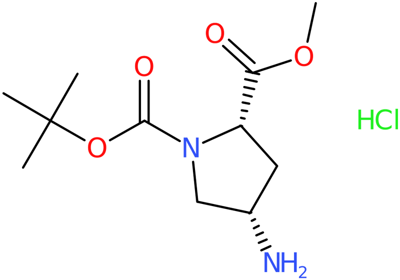 CAS: 171110-72-8 | N-Boc-cis-4-amino-L-proline methyl ester hydrochloride, >97%, NX28613