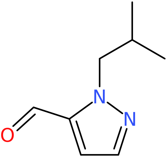 CAS: 1236366-12-3 | 2-(2-Methylpropyl)pyrazole-3-carbaldehyde, >95%, NX18519