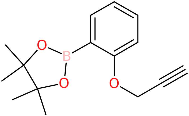 (2-Prop-2-ynoxyphenyl)boronic acid, pinacol ester, >95%, NX74134