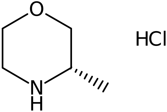 CAS: 1022094-03-6 | (3S)-3-Methylmorpholine hydrochloride, >97%, NX11501