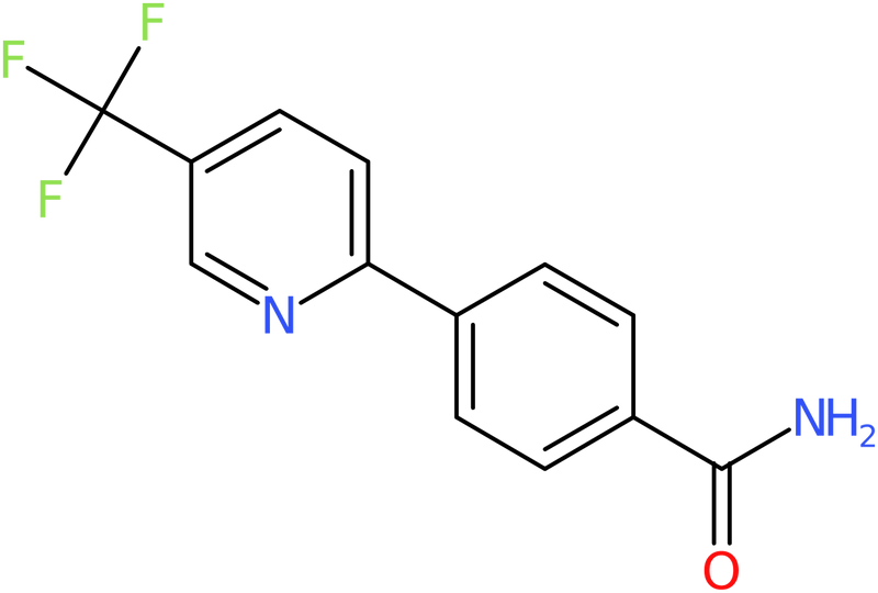 4-[5-(Trifluoromethyl)pyridin-2-yl]benzamide, >95%, NX74656
