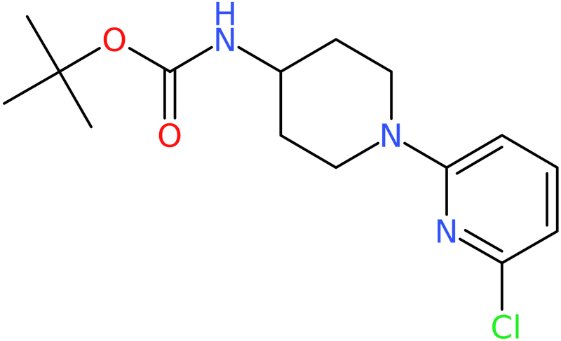 CAS: 596817-41-3 | tert-Butyl 1-(6-chloropyridin-2-yl)piperidin-4-ylcarbamate, NX54319