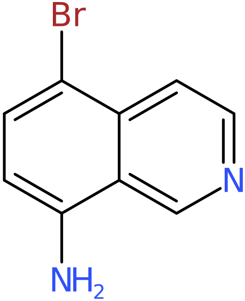 CAS: 90721-35-0 | 8-Amino-5-bromoisoquinoline, NX68082