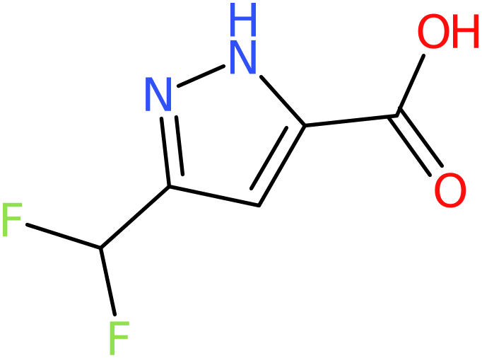 CAS: 681034-51-5 | 3-(Difluoromethyl)-1H-pyrazole-5-carboxylic acid, NX58041