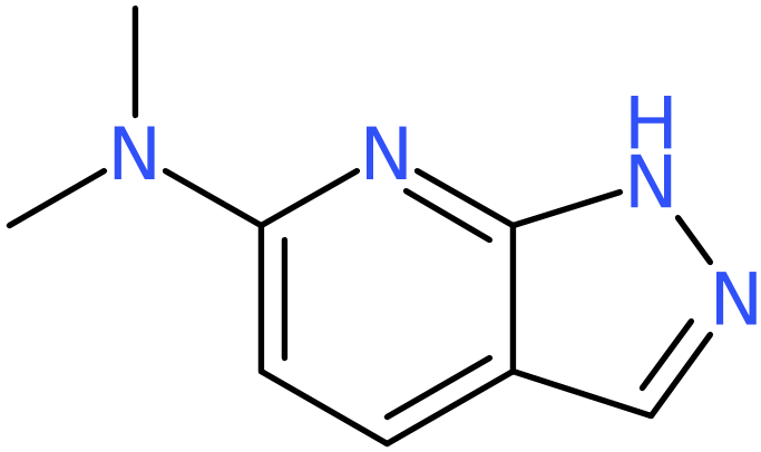 CAS: 63725-50-8 | N,N-Dimethyl-1H-pyrazolo[3,4-b]pyridin-6-amine, >95%, NX56348