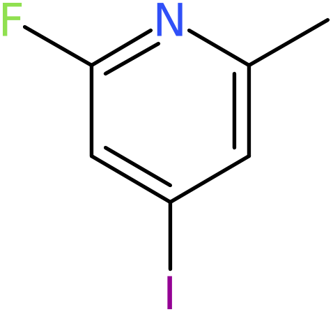 CAS: 884494-45-5 | 2-Fluoro-4-iodo-6-methylpyridine, >95%, NX66175