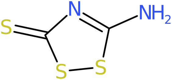 CAS: 6846-35-1 | 5-Amino-3H-1,2,4-dithiazole-3-thione, >95%, NX58186
