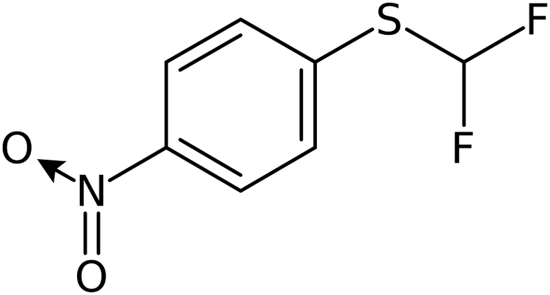 CAS: 24933-57-1 | 4-[(Difluoromethyl)thio]nitrobenzene, >95%, NX37500